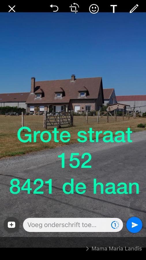 Casa Matteo De Haan Grote Straat 152 Bed & Breakfast Vlissegem ภายนอก รูปภาพ
